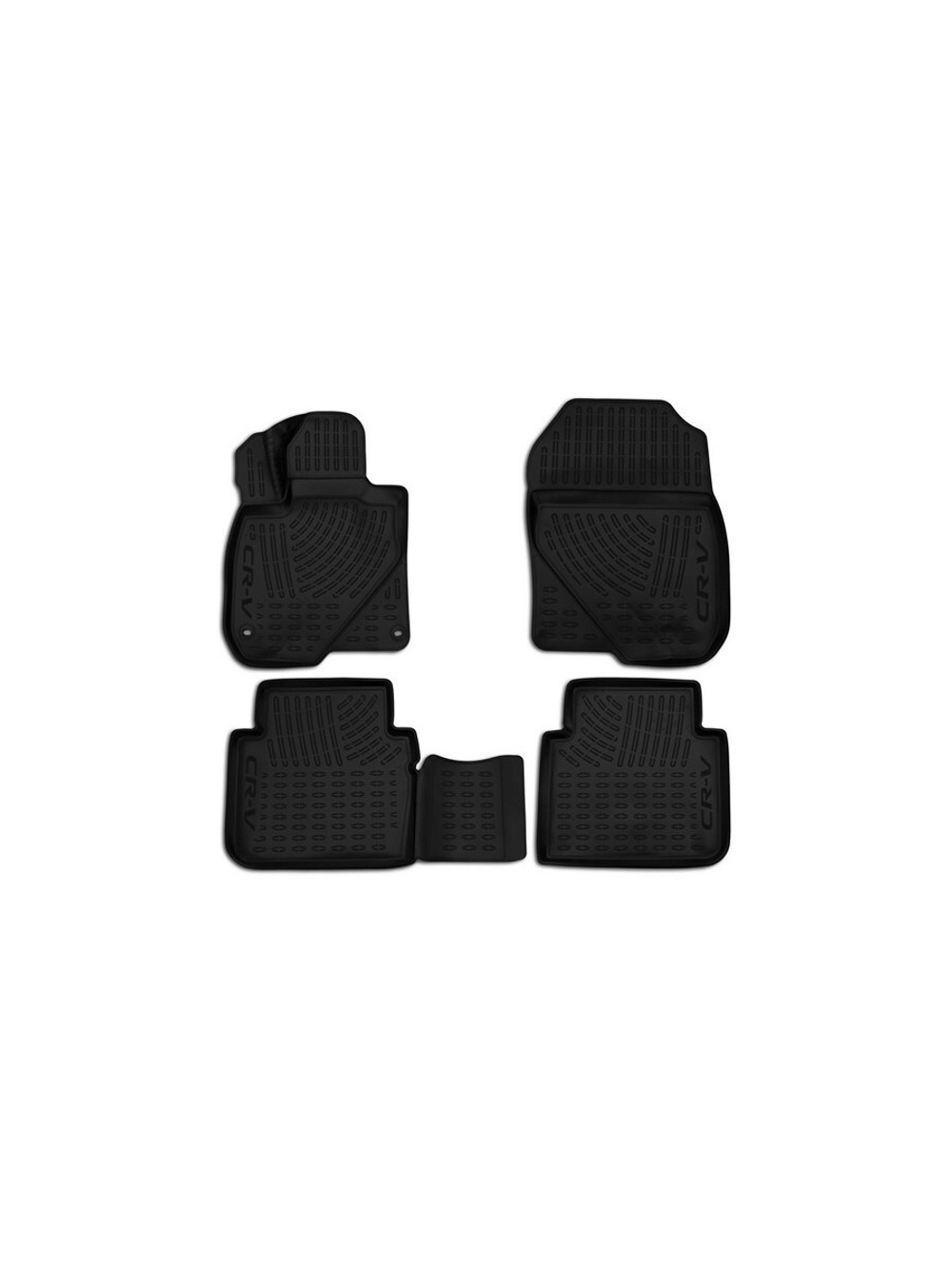 Коврики в салон для HONDA CR-V, 2017-, 4 шт. (полиуретан) AOY00003
