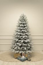 Заснеженная ель "Пермская" (Литая+пвх) 180 см / 1,8 м