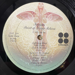 Винтажная виниловая пластинка LP Kansas Point Of Know Return (Japan 1977) (No Obi) The Spider