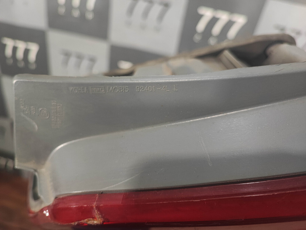Фонарь задний левый Hyundai Solaris 1 (RB) 14-17 Б/У Оригинал 924014L600