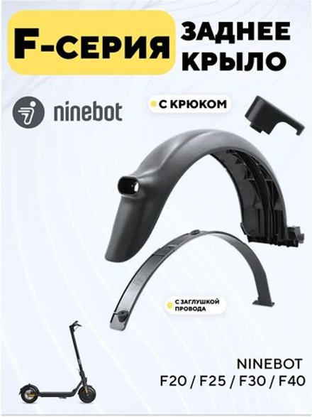 Заднее крыло для электросамоката Ninebot F20 / F25 / F30 / F40