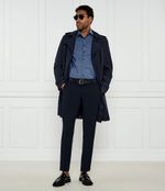 Брюки C-Genius-243 BOSS BLACK - темно-синий(50535005)