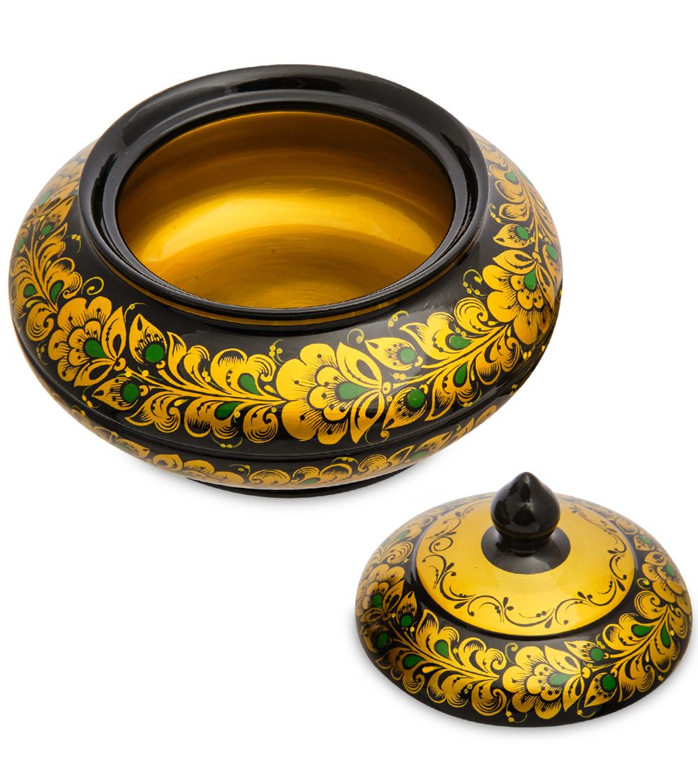 Народные промыслы ХЛ-101/1 Сахарница 130х170 (Хохлома)