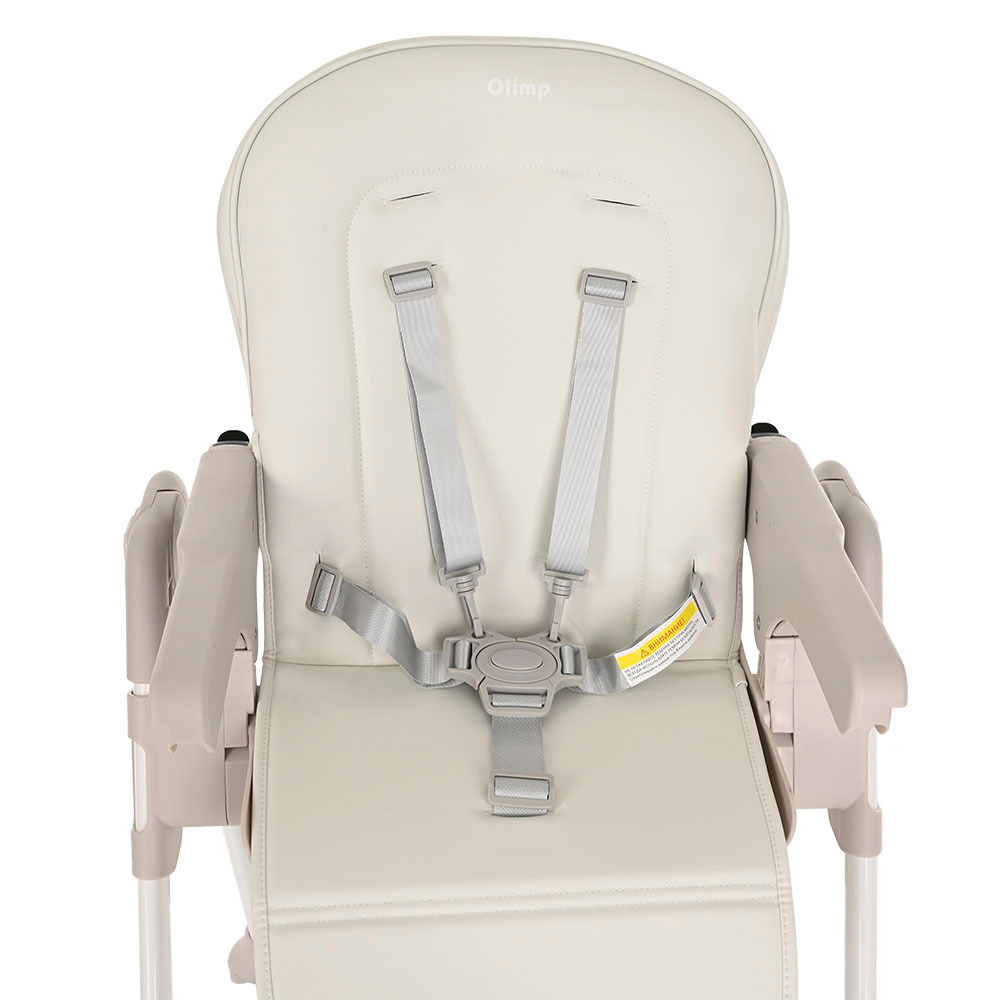 Стул для кормления PITUSO Olimp Milk White/Молочно-белый, ECO-кожа