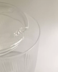 ZARA HOME САХАРНИЦА ИЗ ТЕРМОСТОЙКОГО СТЕКЛА, ПРОЗРАЧНЫЙ