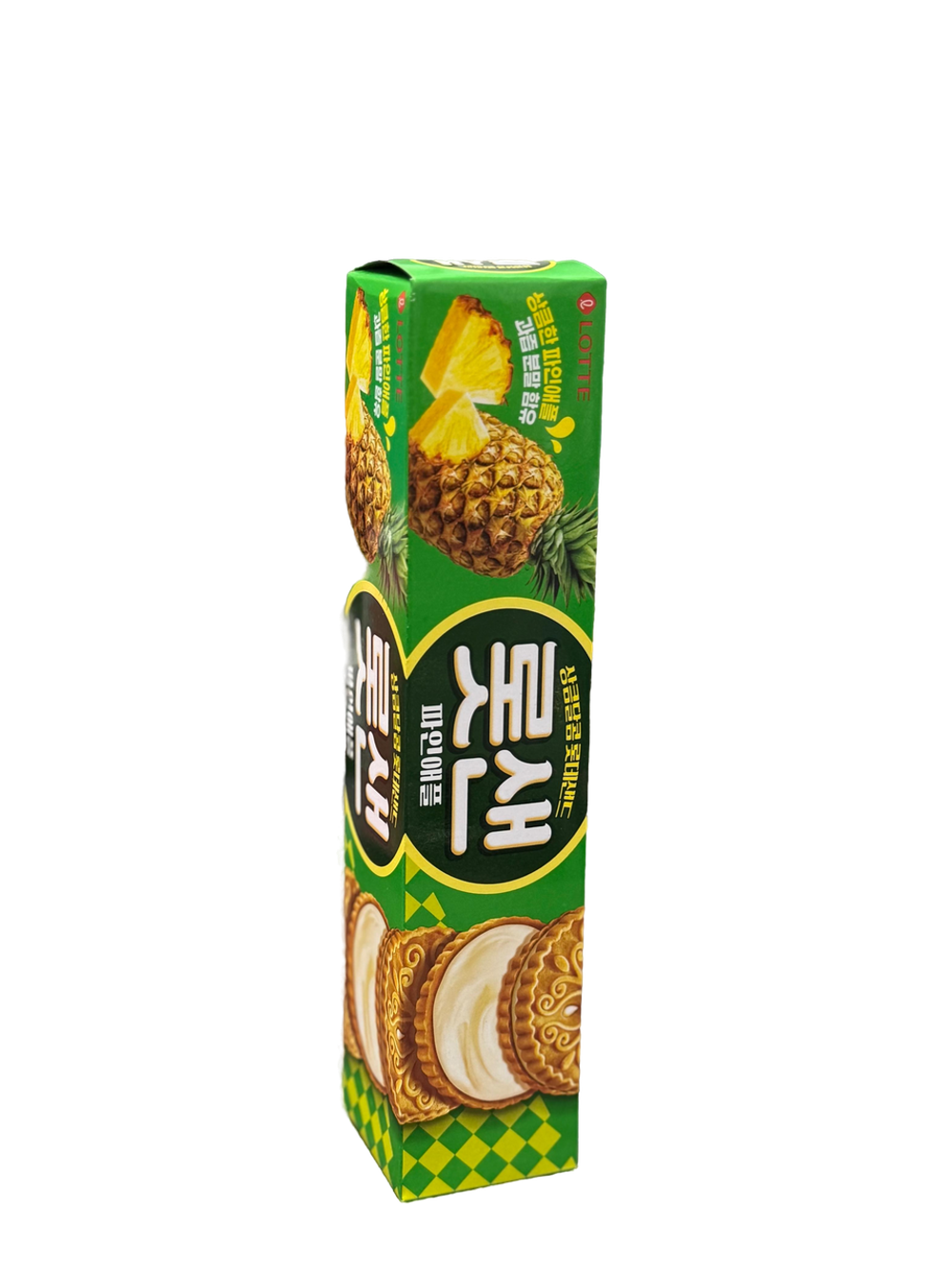 Печенье в виде сэндвичей Lotte Cookie Pineapple, 105 гр