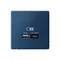 ARTGALLERY USB РОЗЕТКА A + тип-C 45Вт высокоскор.заряд. QC, PD, механизм, АКВАМАРИН