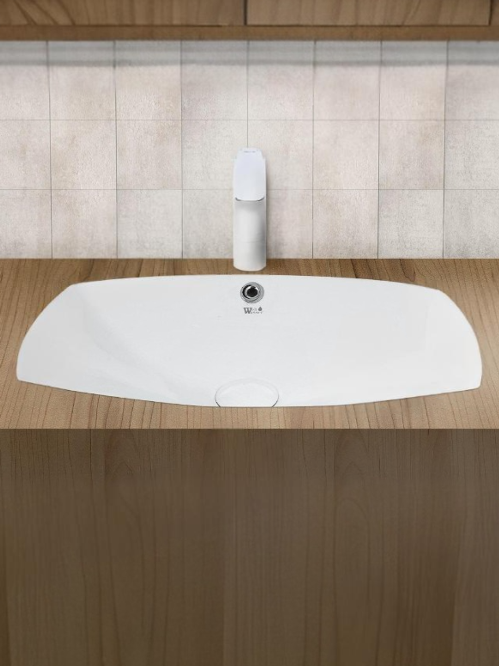 Раковина врезная WeltWasser WW  DEILBACH 6076 530х390х130