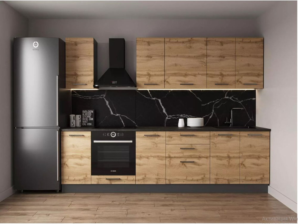 Кухонный гарнитур Крафт 2800 (26мм)