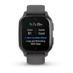 Смарт часы Garmin Venu Sq 2 серый с серым алюминиевым безелем