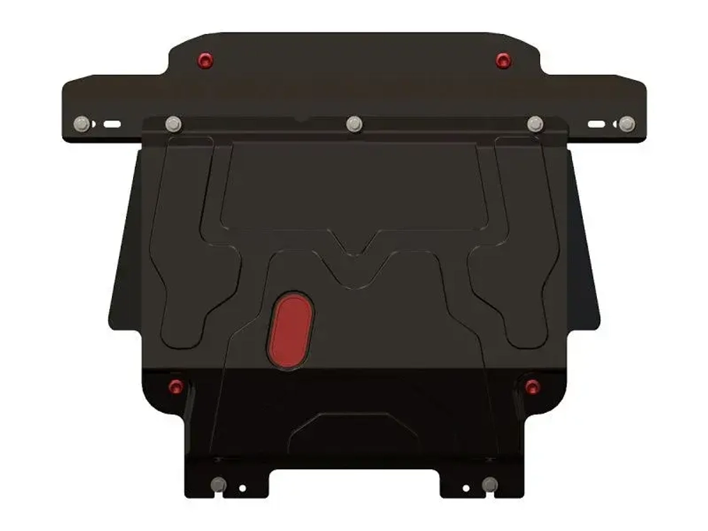 Защита картера и КПП Sheriff для Ford Fiesta (Mk5) 2002-2008 арт.08.1301