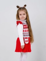 Сарафан вязаный с плиссе