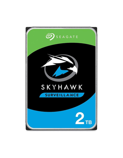 Жесткий диск Seagate Skyhawk HDD 3.5" SATA 2Tb, 5900 rpm, 256Mb buffer, CMR, ST2000VX017, 1 year