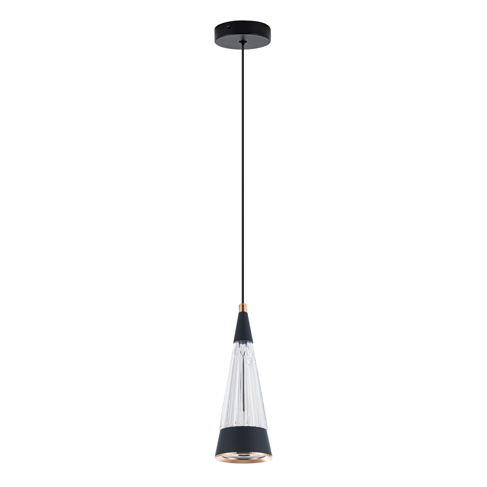 Подвесной светодиодный cветильник LED4U L7121-1 BK