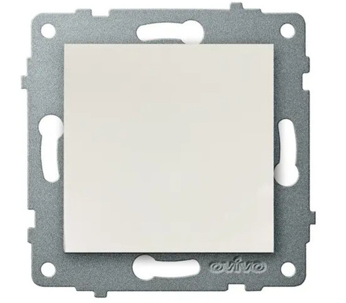 Выключатель 1 клавиша OVIVO 10А белый 600-000201-200