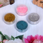 Украшение для нейл-арта «Nail Art Design», пыльца, цвет микс, в пакете, 6*6см