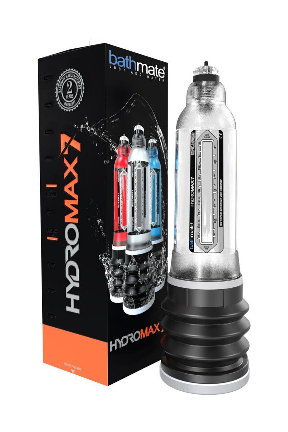 Прозрачная гидропомпа HydroMAX7 (Цвет: прозрачный)