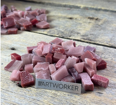 V1.K.burgundy смальта разноформатная колотая бордовых оттенков