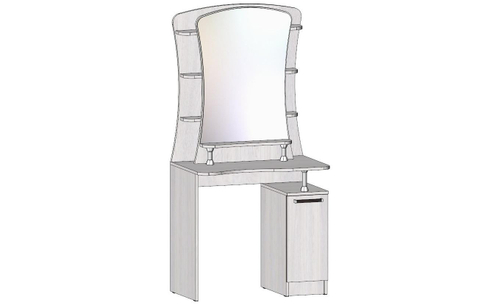 Стол туалетный Коста-Рика Анкор светлый