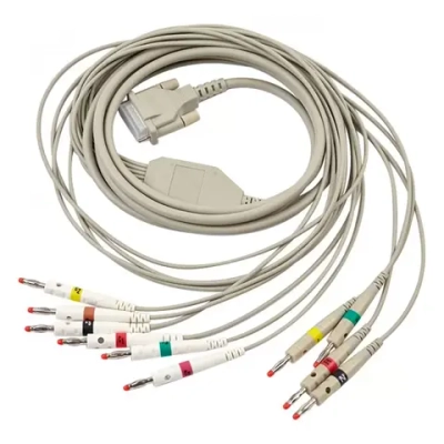 Кабель отведений ЭКГ штекерный Валента