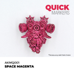 Акриловый маркер AK Interactive Quick Marker Space Magenta