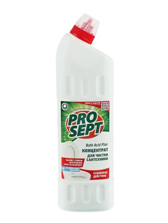 Усиленное средство для ухода за сантехникой Bath Acid Plus Концентрат