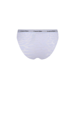 Кружевное трусики-бразилианки 3 шт. Calvin Klein Underwear - белый(000QD5225E)