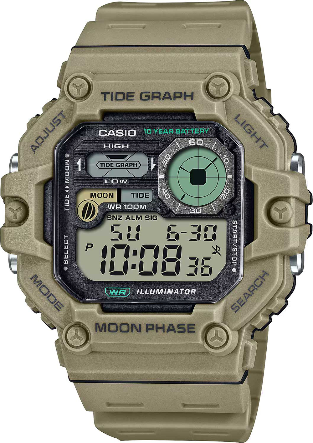 Часы Casio WS-1700H-5A