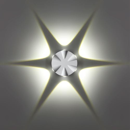 Уличный настенный светодиодный светильник 358940 STREET NT22 белый IP54 LED 4000К 6W 85-265V CALLE