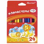 Фломастеры ГАММА "Мультики", 24 цвета, вентилируемый колпачок, картонная упаковка, 180319_07