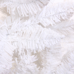 Ёлка «Звон вьюги» 180 см, ПВХ (786 веток), белый иней, Белый