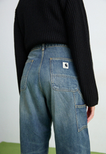 Carhartt WIP BRANDON  - Джинсы свободного покроя - Голубой