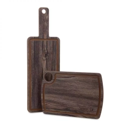 Доска разделочная с желобом 15х22см ComposeEat Fashion дуб мореный