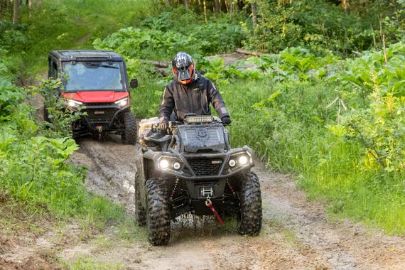 Квадроцикл AODES PathCross MAX 1000 Army (ПСМ)