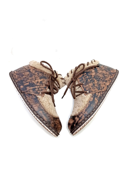 Ботильоны меховые "Sand&Turtle"