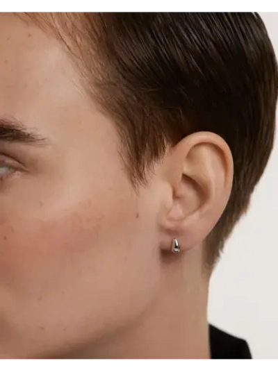 Серьги Drop Серебро 925 пробы покрытое родием