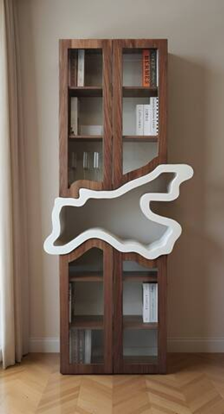 Стеллаж-Буфет "Корень" на 2 секции