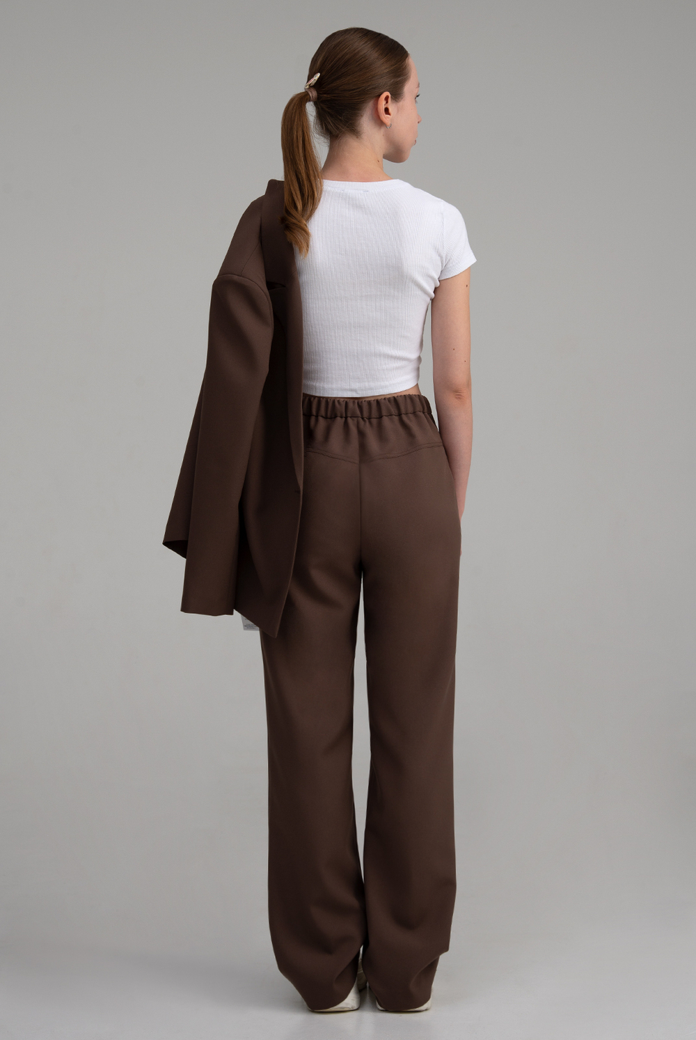 Брюки женские 3667зпа, кофемилк #513Коф023667зпа