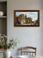 Картина серии "Голландия" настенная для интерьера 56*36 см