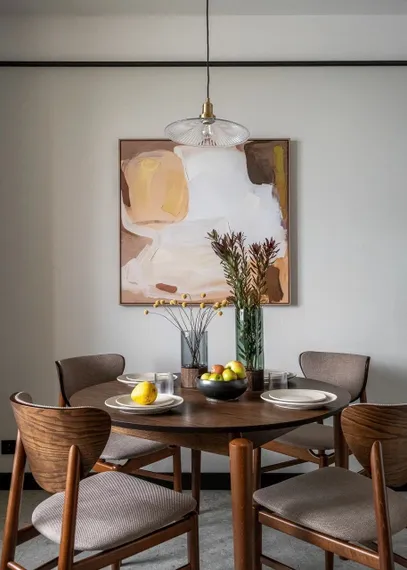 Постер Emilio 100х100 см, бежевый