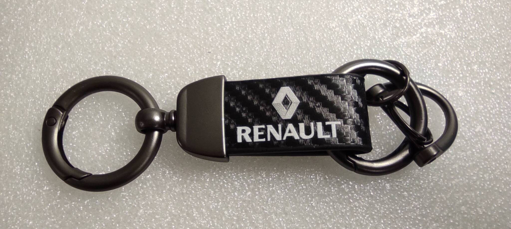 Брелок "Renault" карбон mini (1 шт.)