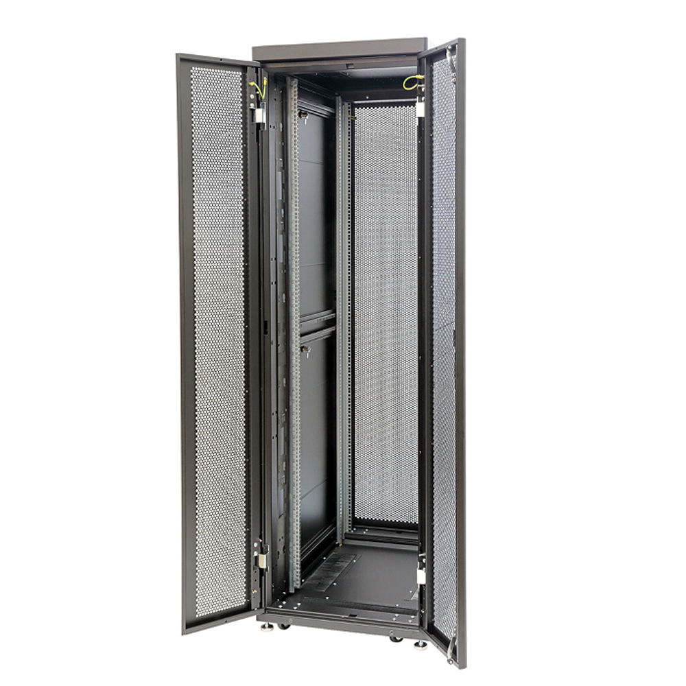 Шкаф напольный 19", 42U Eurolan 60F-42-6C-94BL