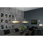 Плафон clava dine brushed brass