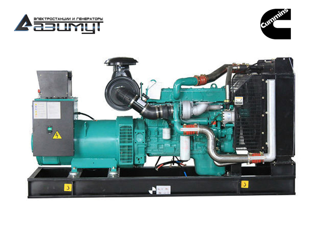 Дизельный генератор Азимут АД-360С-Т400-2РНМ15 Cummins в контейнере с автозапуском