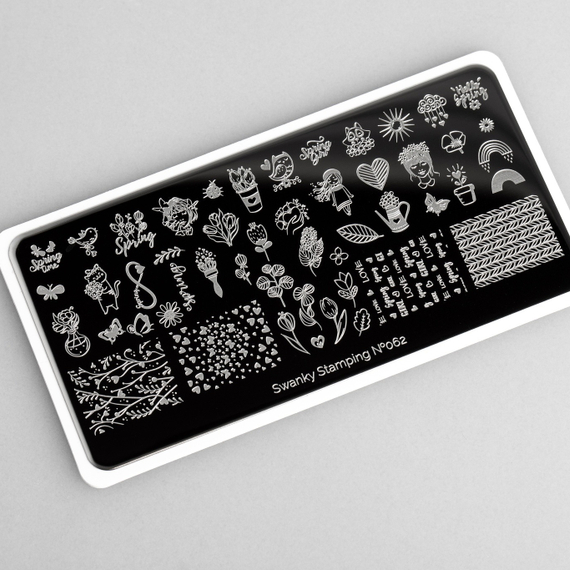 Пластина Swanky Stamping 062