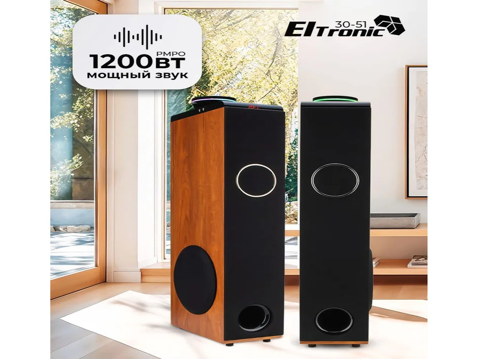 Акустика ELTRONIC 30-51 НОМЕ SOUND бук