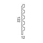 Декоративная панель Kr208SP-1/2.7