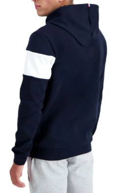Куртка теннисная Le Coq Sportif BAH Hoody N°1 SS23 - sky captain/new optical