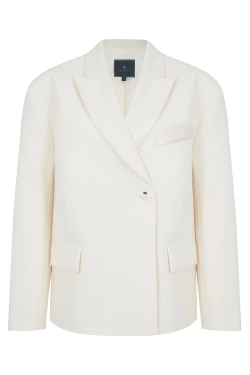 Блейзер оверсайз сливочный