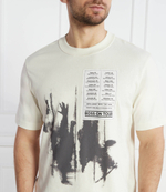 Футболка Te_Patchwork BOSS ORANGE - кремовый(50511051)